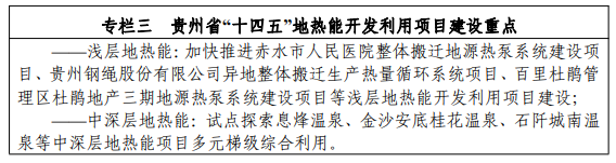 地大熱能：貴州新能源發(fā)展“十四五”規(guī)劃地熱投資超100億！